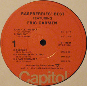 Raspberries - Raspberries' Best - Featuring Eric Carmen