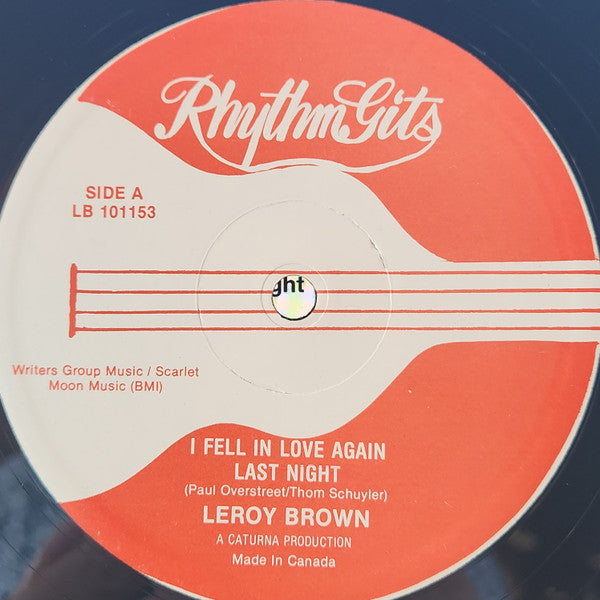 Leroy Brown (2) - I Fell In Love Again Last Night