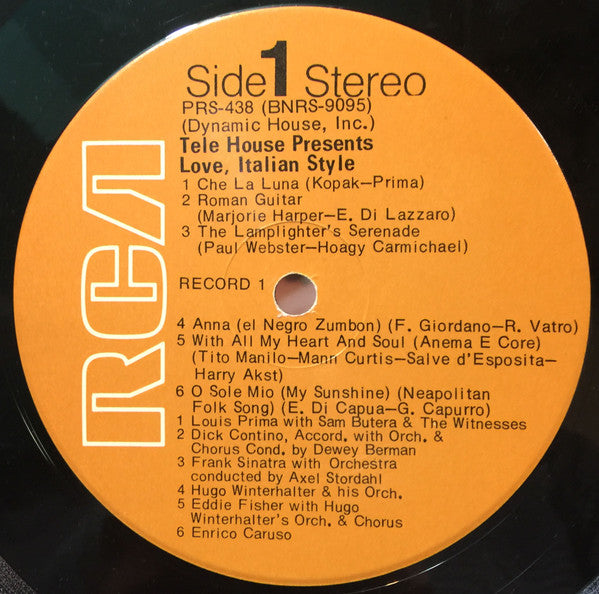 Various - Love, Italian Style - 1973