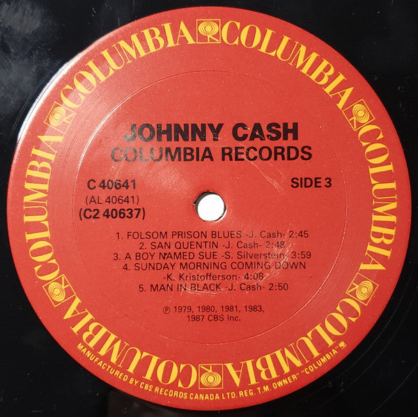 Johnny Cash - Columbia Records 1958 - 1986 - 1987