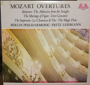 Wolfgang Amadeus Mozart, Berliner Philharmoniker, Fritz Lehmann - Mozart Overtures - 1968