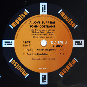John Coltrane - A Love Supreme - 2022