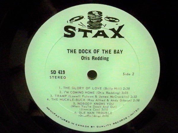 Otis Redding - The Dock Of The Bay - 1968