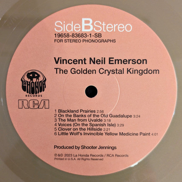 Vincent Neil Emerson - The Golden Crystal Kingdom Vinyl Record