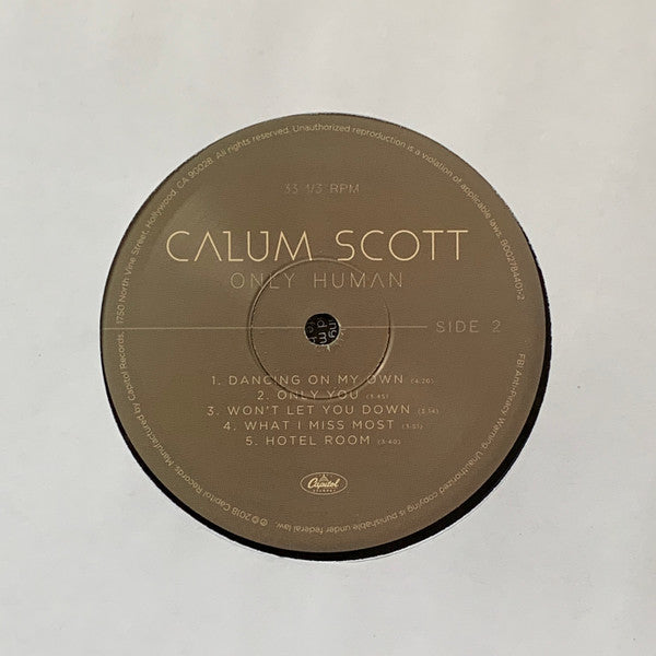 Calum Scott - Only Human - 2018