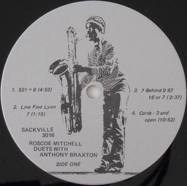 Roscoe Mitchell With Anthony Braxton - Duets - 1978