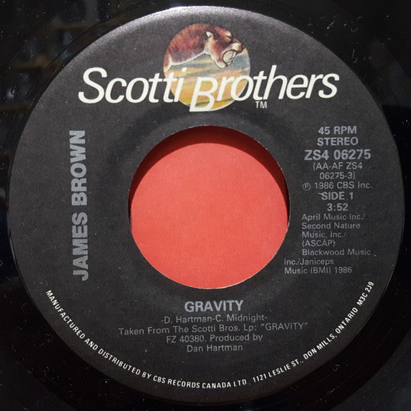 James Brown - Gravity - 1986