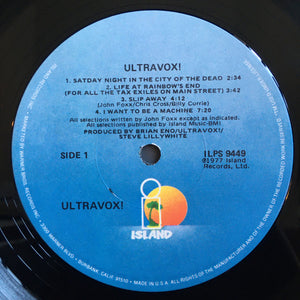 Ultravox - Ultravox! - 1977