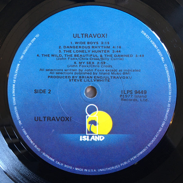 Ultravox - Ultravox! - 1977