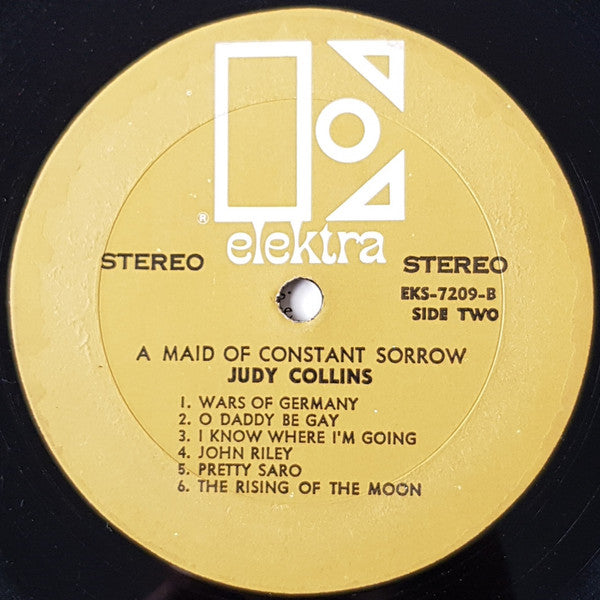 Judy Collins - A Maid Of Constant Sorrow Vinyl Record