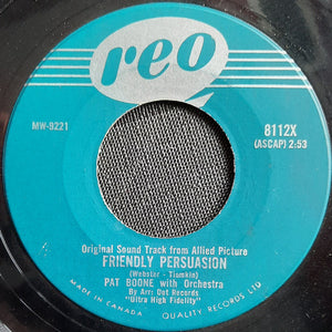 Pat Boone - Friendly Persuasion