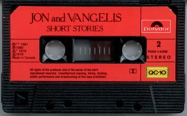 Jon & Vangelis - Short Stories - 1981