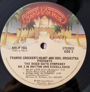 Heart And Soul Orchestra, The - Presents The Disco Suite Symphony No. 1 In Rhythm And Excellence - 1976