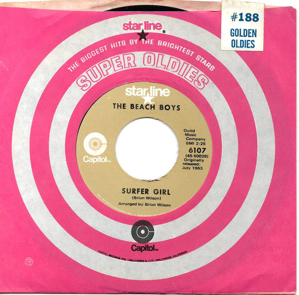 Beach Boys, The - Surfer Girl / Little Deuce Coupe - 1972