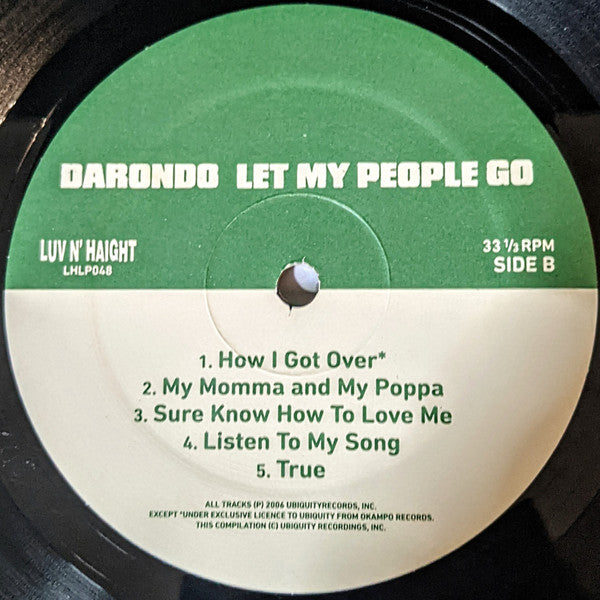 Darondo - Let My People Go - 2021
