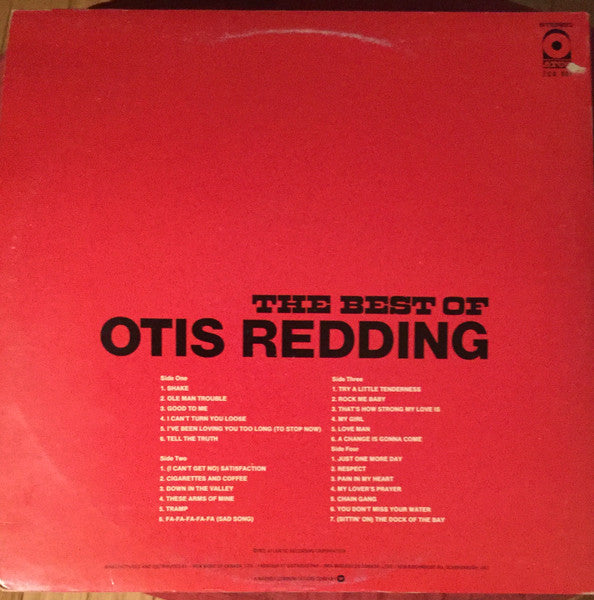 Otis Redding - The Best Of Otis Redding - 1972