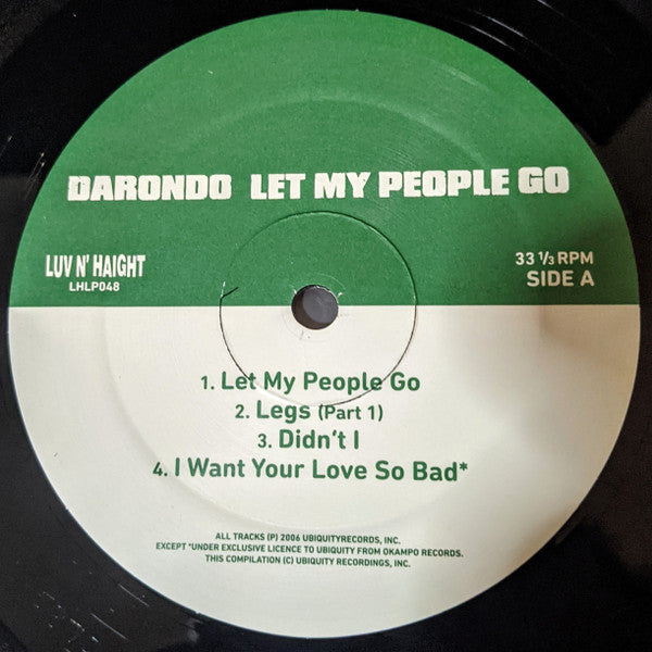 Darondo - Let My People Go - 2021
