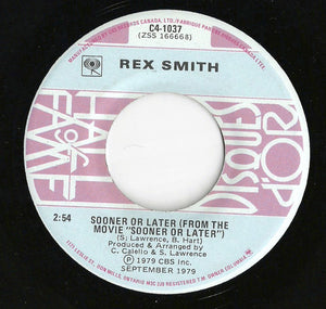 Rex Smith - Sooner Or Later / You Take My Breath Away