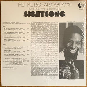 Muhal Richard Abrams Featuring Malachi Favors - Sightsong -