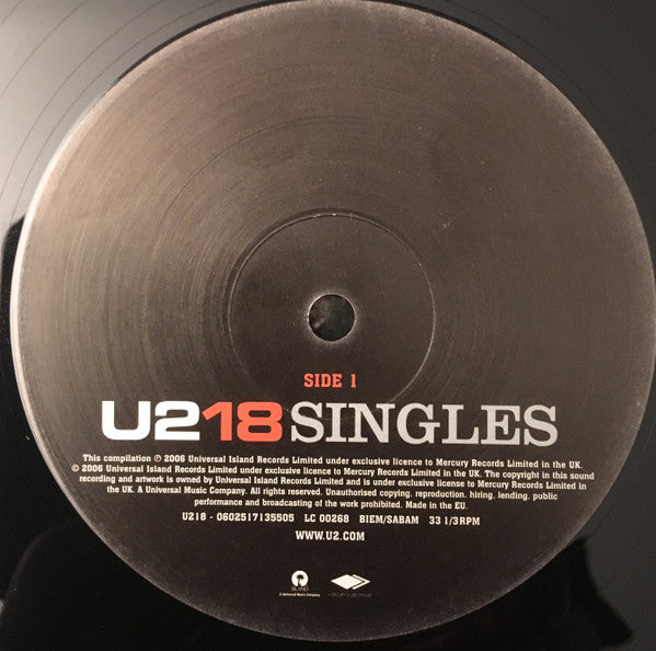 U2 - U218 Singles