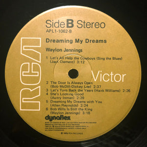 Waylon - Dreaming My Dreams Vinyl Record