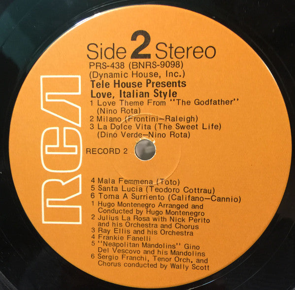 Various - Love, Italian Style - 1973