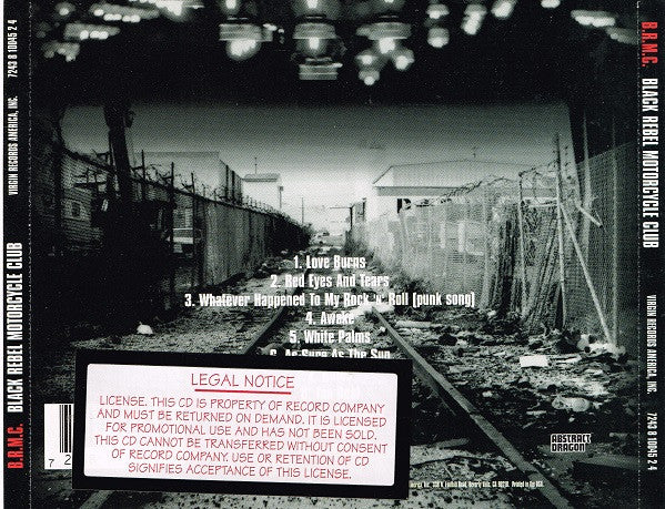 Black Rebel Motorcycle Club - B.R.M.C. (CD) - 2001