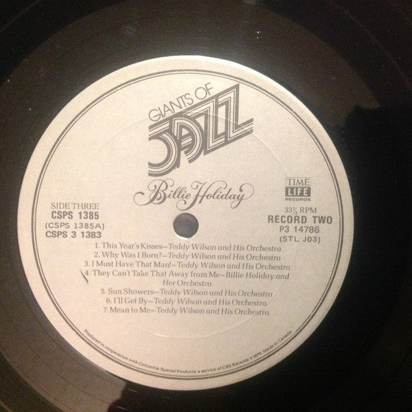 Billie Holiday - Giants Of Jazz: Billie Holiday - 1979