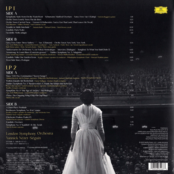 Yannick Nézet-Séguin, London Symphony Orchestra, Bradley Cooper, Leonard Bernstein - Maestro - Music By Leonard Bernstein - 2023
