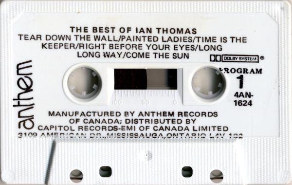 Ian Thomas - The Best Of Ian Thomas 1980 - Quarantunes