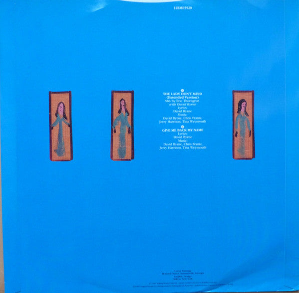 Talking Heads - The Lady Don't Mind - 1985