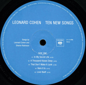Leonard Cohen - Ten New Songs - 2018