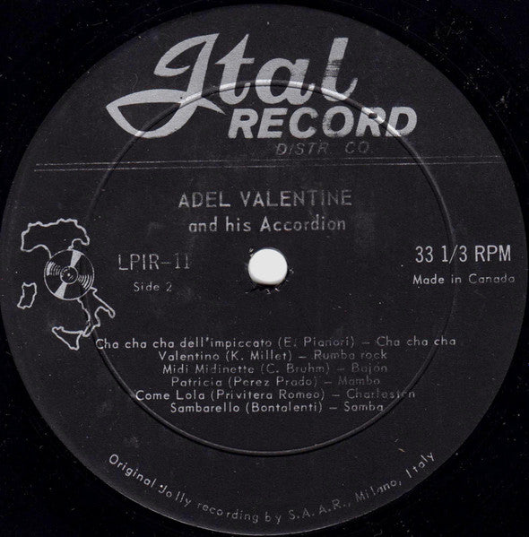 Adel Valentine - Cha Cha Cha - Calypso - Rumba - Samba - Bajon - Mambo