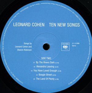 Leonard Cohen - Ten New Songs - 2018