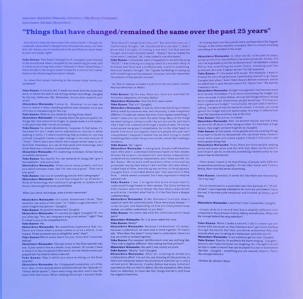 Seatbelts, The, Yoko Kanno - Songs For The Cosmic Sofa Cowboy Bebop - 2024