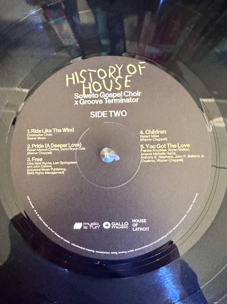 Soweto Gospel Choir, Groove Terminator - History of House - 2024