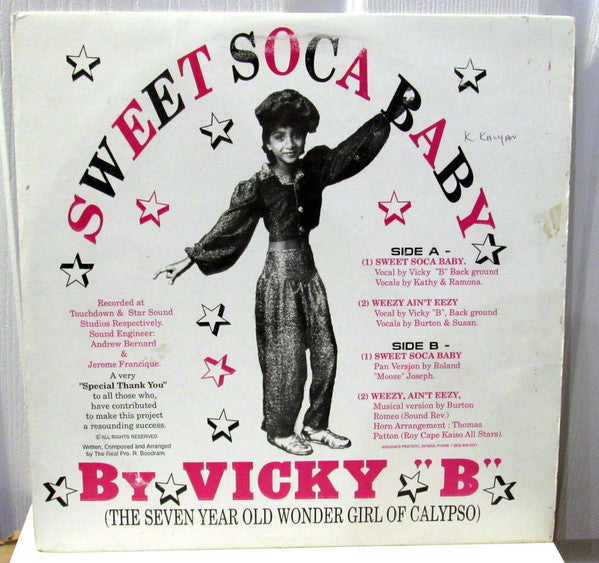 Vicky "B" - Sweet Soca Baby - 1989
