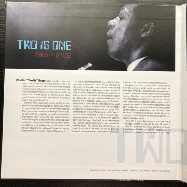Charlie Rouse - Two Is One