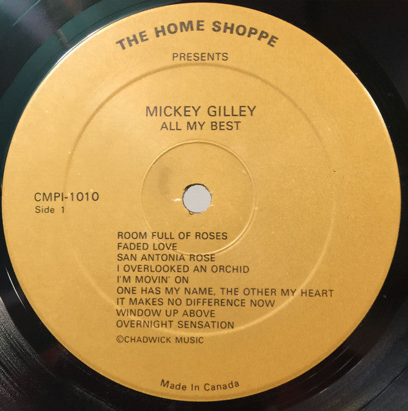 Mickey Gilley - All My Best - 1982
