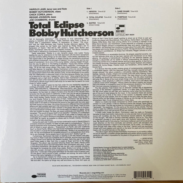 Bobby Hutcherson - Total Eclipse - 2024