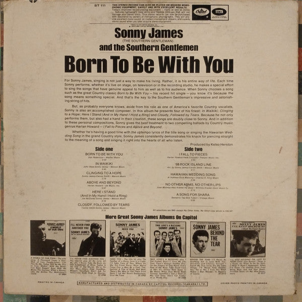 Sonny James - Born To Be With You