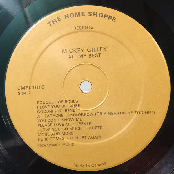 Mickey Gilley - All My Best - 1982