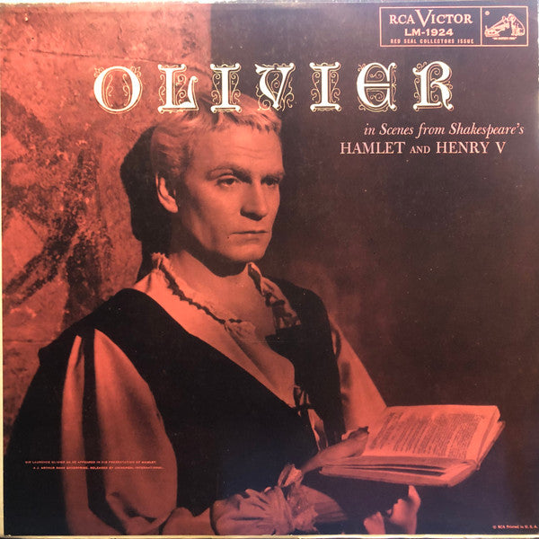 Laurence Olivier - In Scenes From Shakespeare's Hamlet And Henry V -