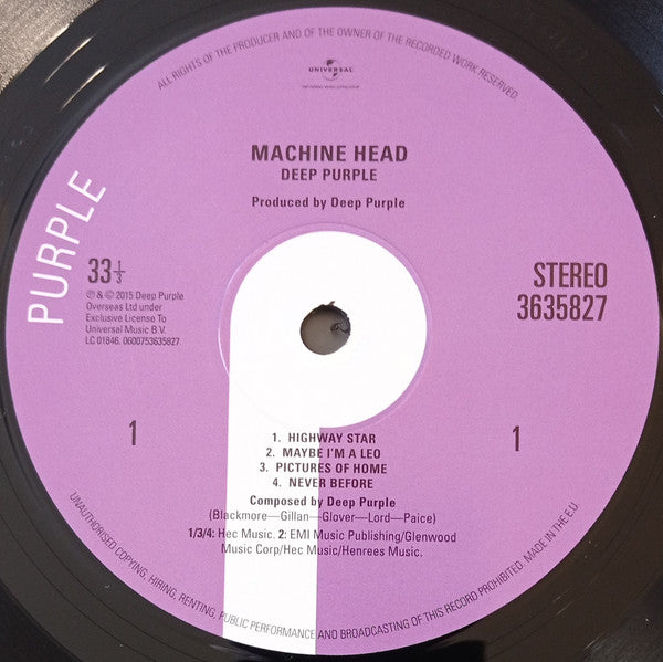 Deep Purple - Machine Head - 2022