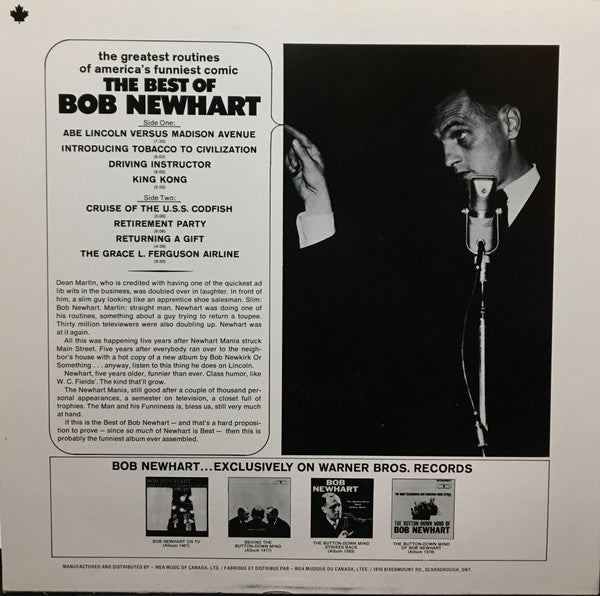 Bob Newhart - The Best Of Bob Newhart! -