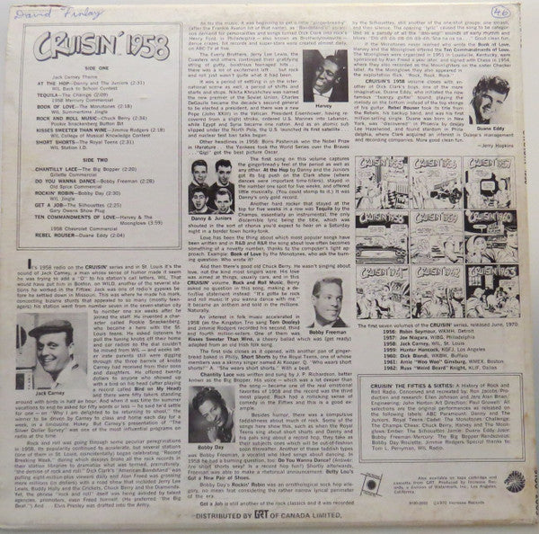 Various - Cruisin' 1958  - 1970