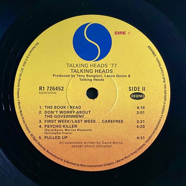 Talking Heads - Talking Heads: 77  - 2024