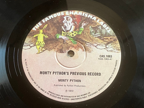 Monty Python - Monty Python's Previous Record