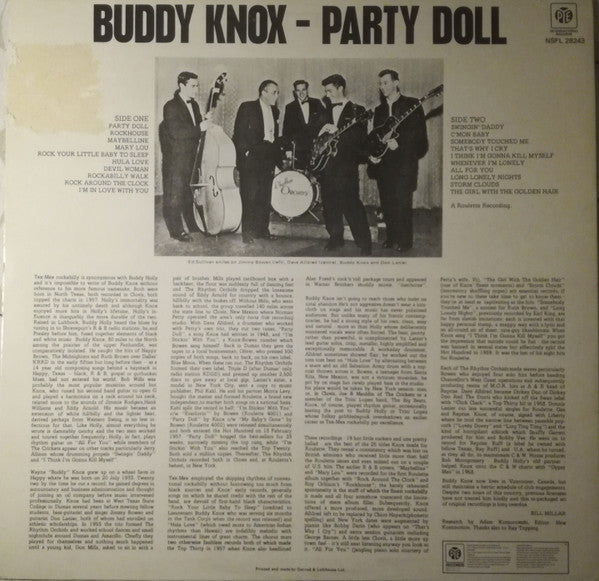 Buddy Knox - Party Doll - 1978
