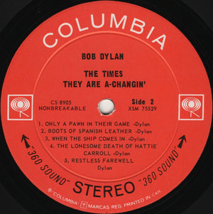Bob Dylan - The Times They Are A-Changin' - 1964